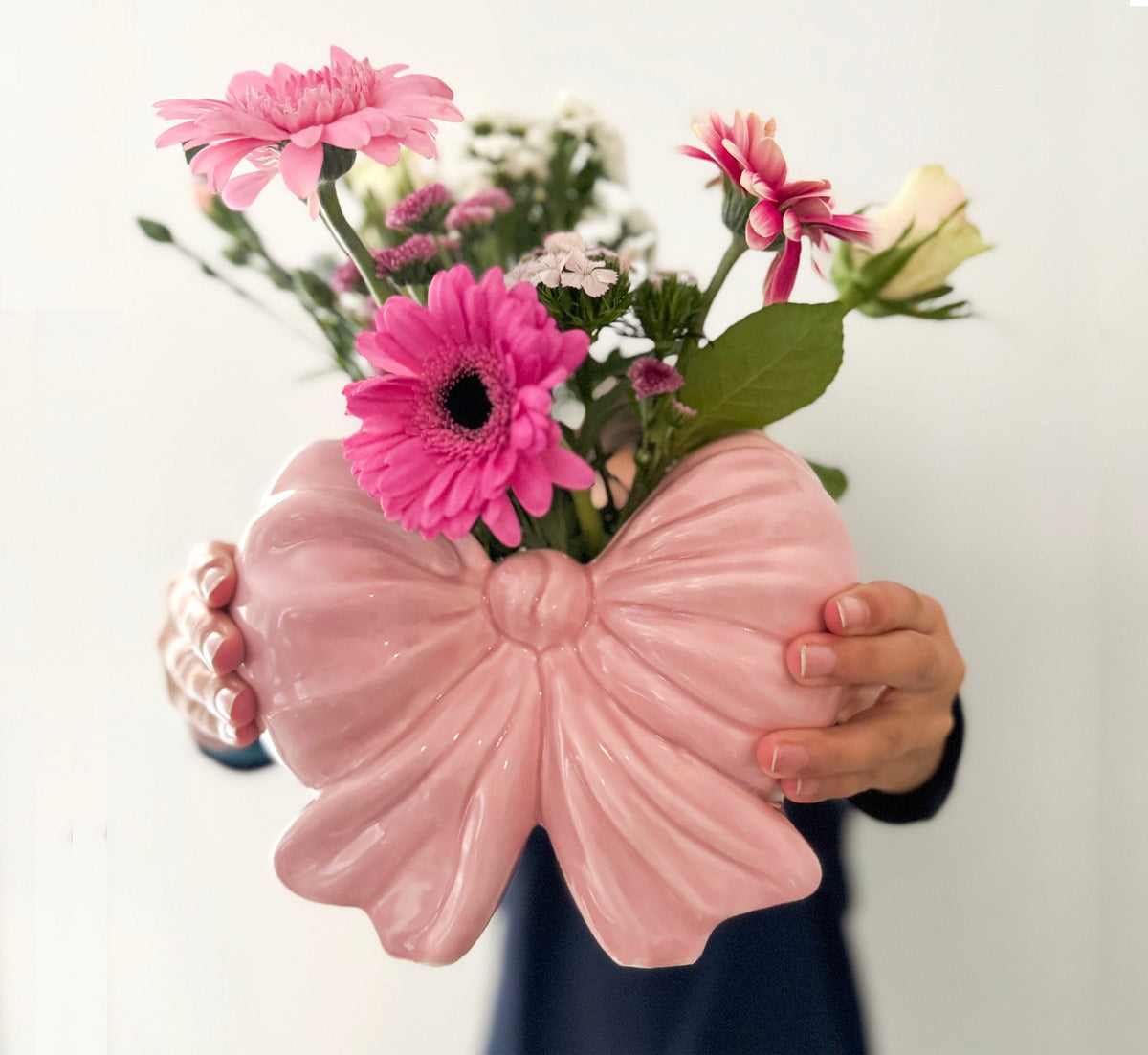 Vase Nœud Rose – Bitten