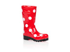 Vase Botte Wellington à Pois Rouge – Bitten