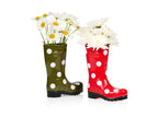 Vase Botte Wellington à Pois Rouge – Bitten