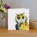 Design-lahja – carte de voeux aquarelle hibou kate moby 48396620