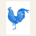 Carte postale Coq Bleu