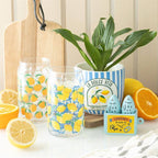 Pot “La Dolce Vita” Rayures Bleues