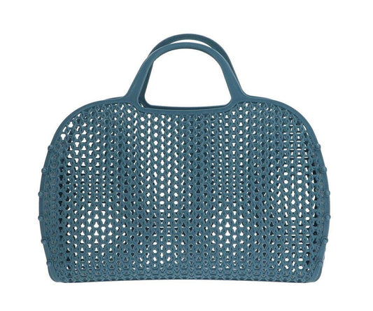 Sac rétro vintage bleu sarcelle