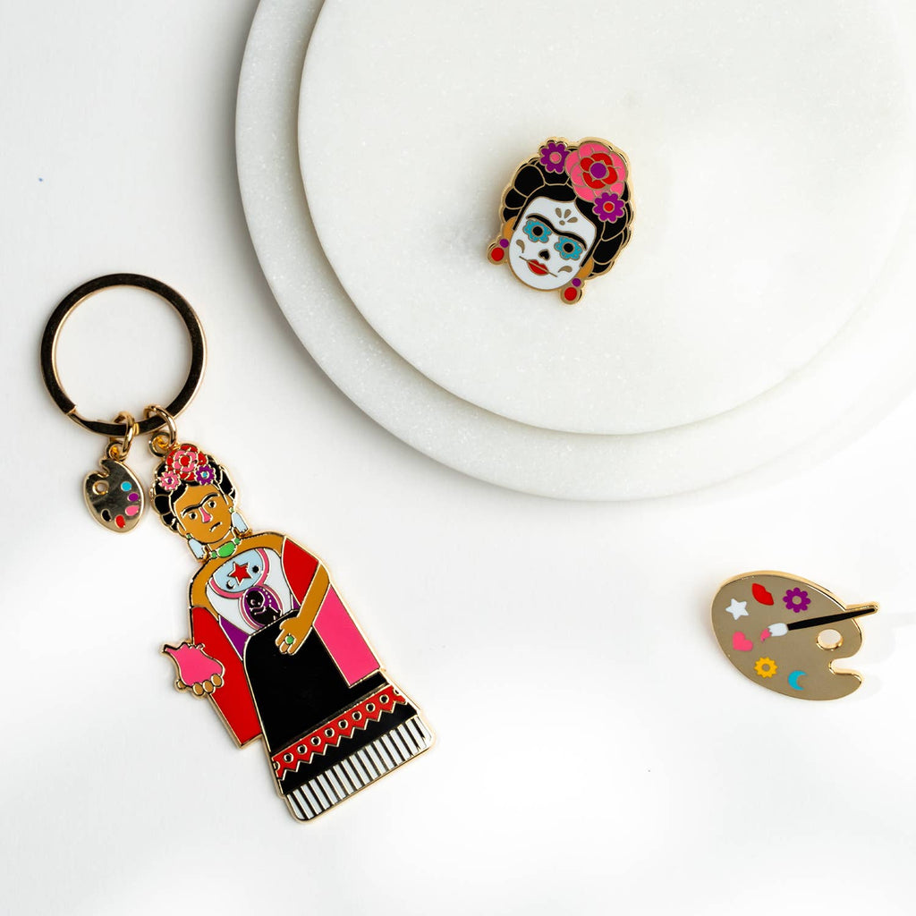 Frida Kahlo Totentag Pin