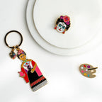 Frida Kahlo Totentag Pin