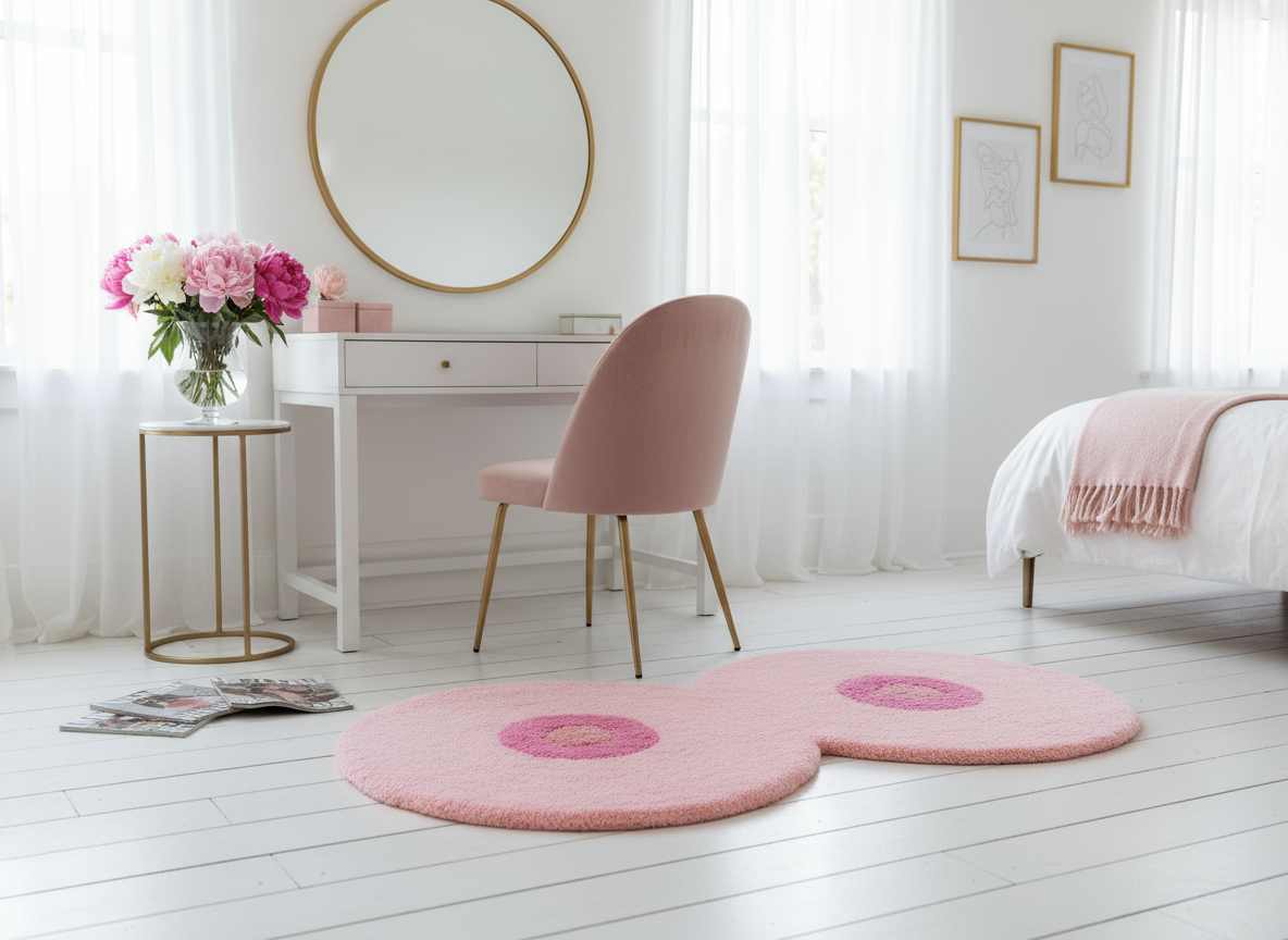 Tapis Poitrine Rose | Design e regali originali