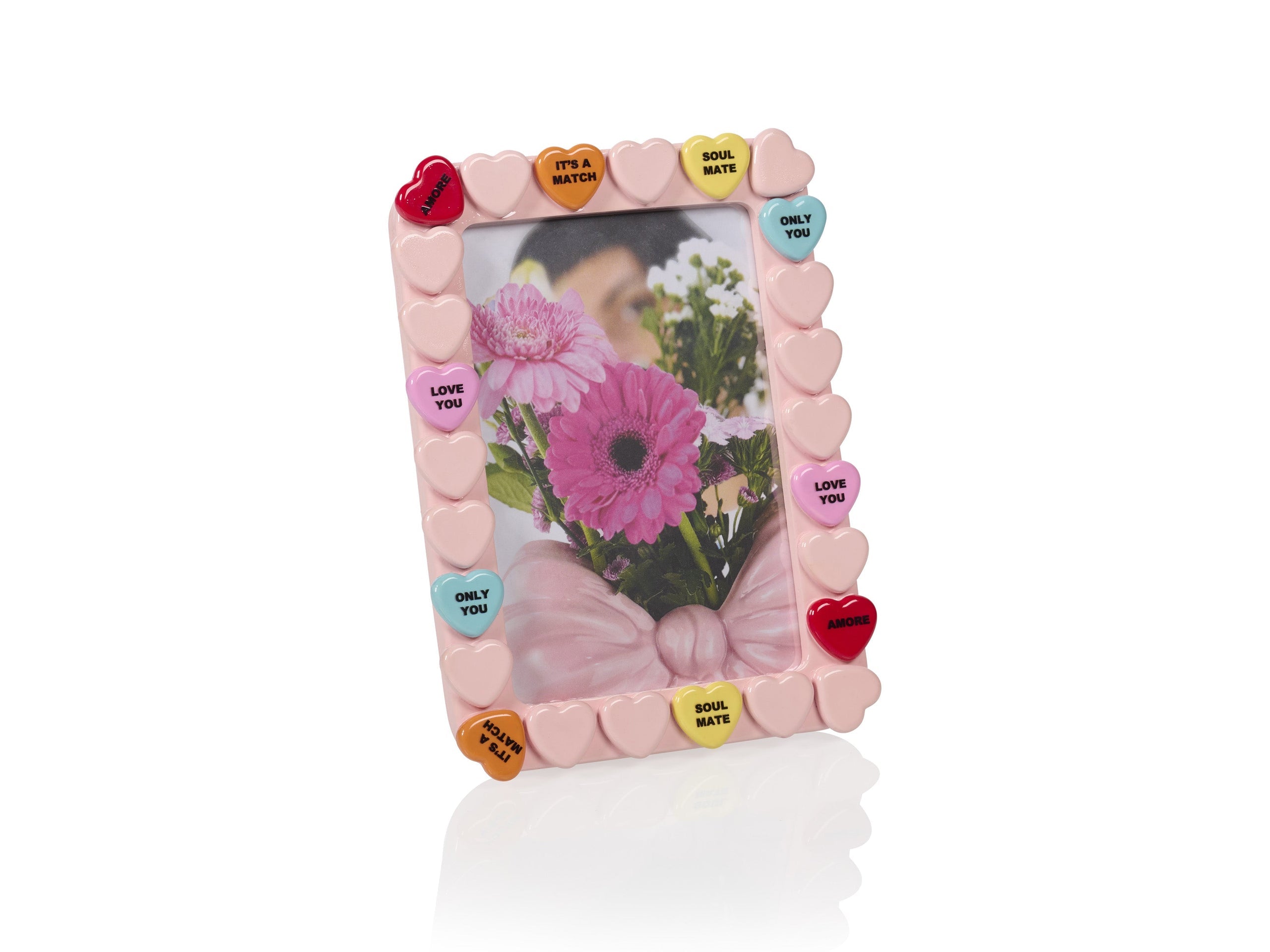 Sweet Heart Photoframe Pink