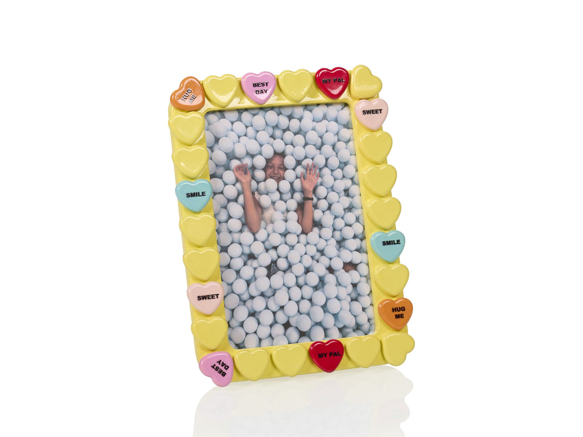 Cadre Photo Sweet Heart Jaune – Bitten