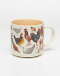 Oggetto regalo di design – Mug Poules de Basse-cour (430 ml) – produit scientifique Cognitive Surplus EU, vue 1