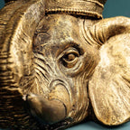 Cache-pot Éléphant Jumbo, Or