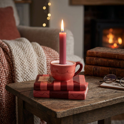 Candlestick Cup on Books