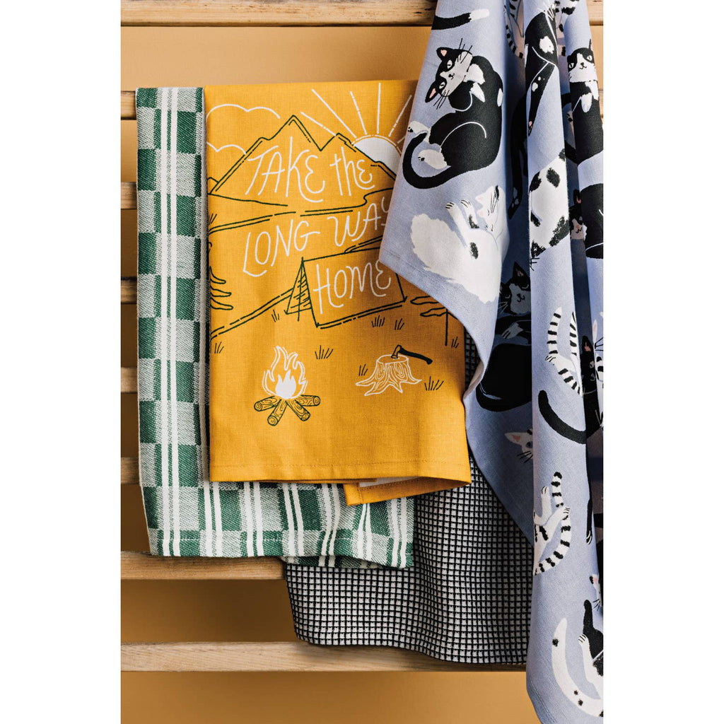 Ensemble de 2 torchons Miaou & Pour Toujours | Design e regali originali