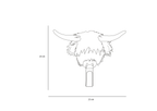 Porte-manteau vache Highland - Wild & Soft