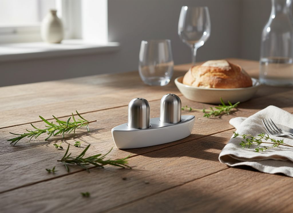 Sale e pepe della barca