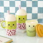 Kawaii Bubble Tea Tumbler with Lid