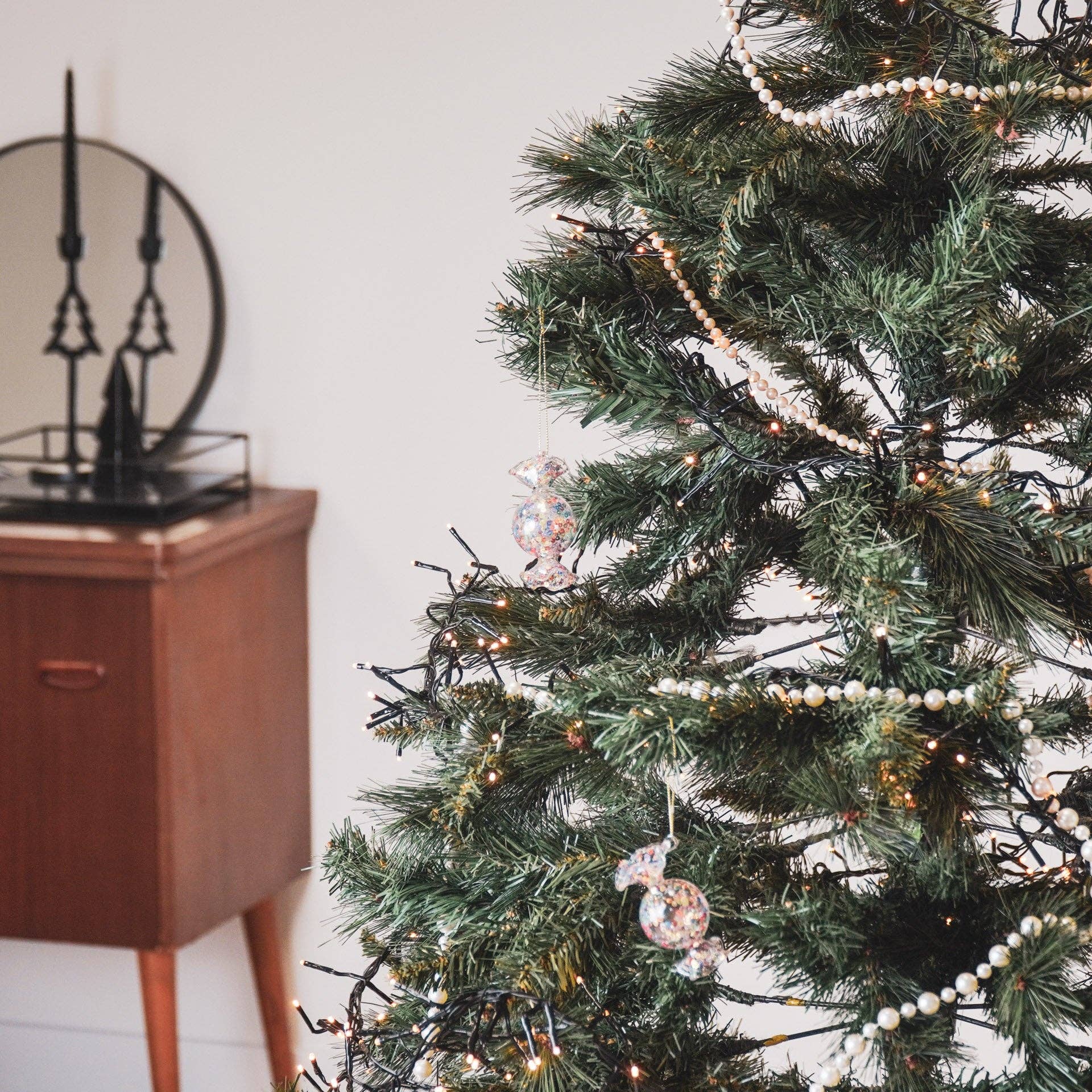 Design-lahja – boule de noel bonbon 