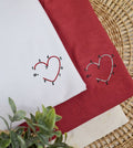T-shirt brodé - Dessin d'amour - t-shirt brodé Juste un T-shirt