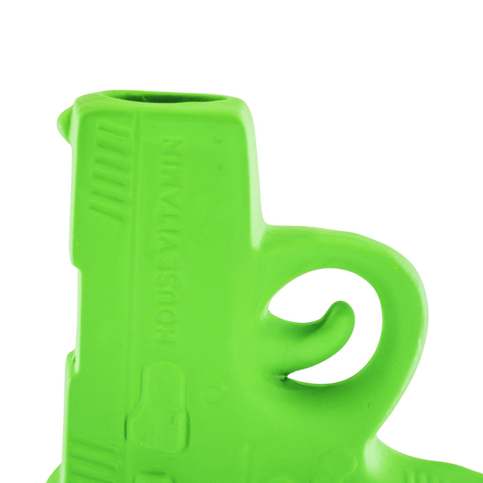Vase - Pistolet - Céramique - Vert Néon - 12x5x12cm | Designproducten en originele cadeaus