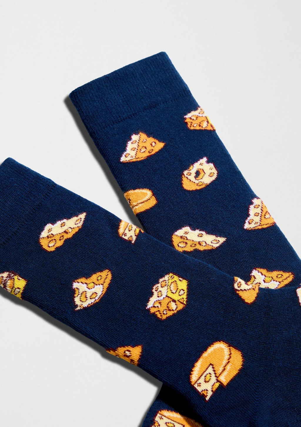 BeCheese Navy - Chaussettes coton biologique: Bleu / 36/40