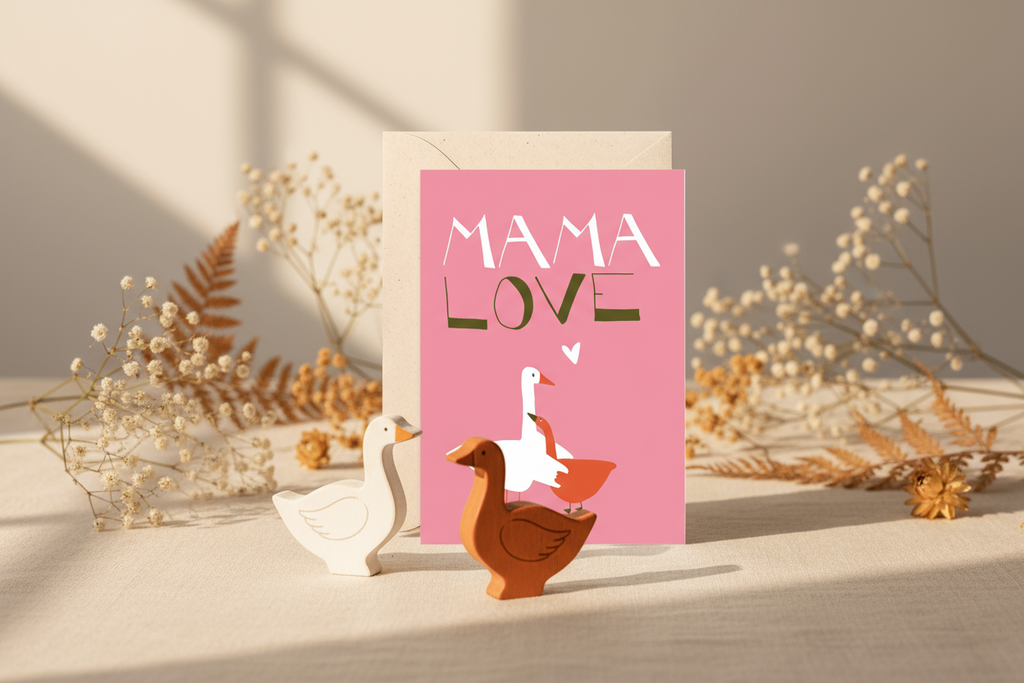 Glückwunschkarte „Mama Love“