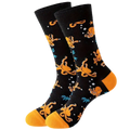 chaussettes poulpes oranges mrcol