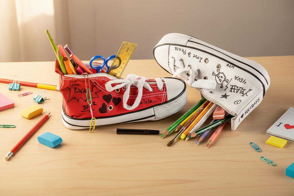 Trousse Chaussure Rouge Donkey Doodle