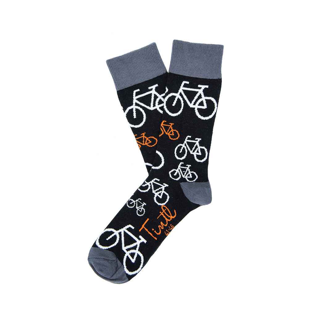 Chaussettes Tintl Amsterdam à motif vélos