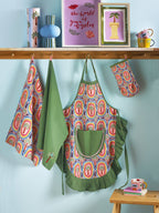 Torchons Palmier de la Côte Électrique - Lot de 2