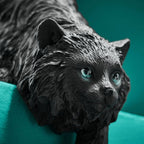 Lampe de table Chat Chichi, Noir