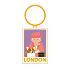 Porte-clés Reine & Corgi, Porte-clés Londres