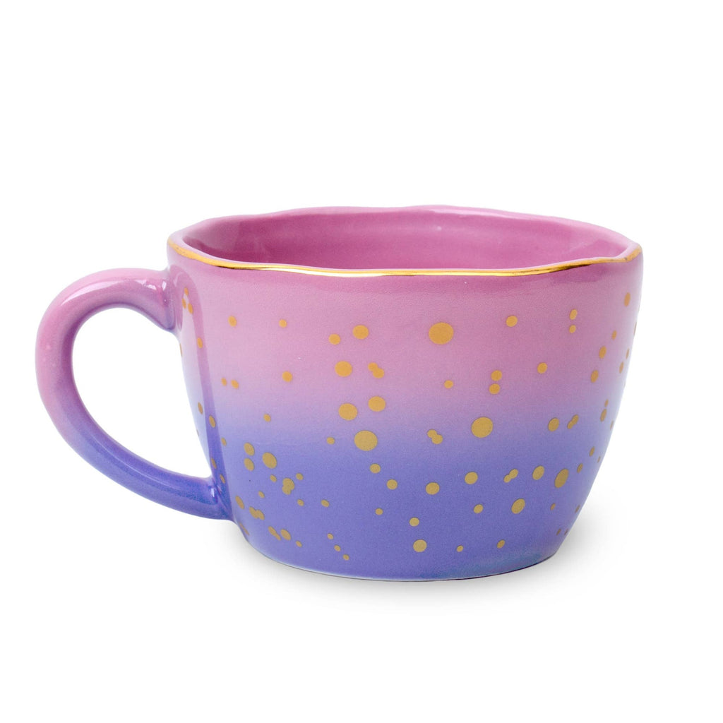 Mug Dégradé Violet Irrégulier Peint à la Main Helio Ferretti Vue 4