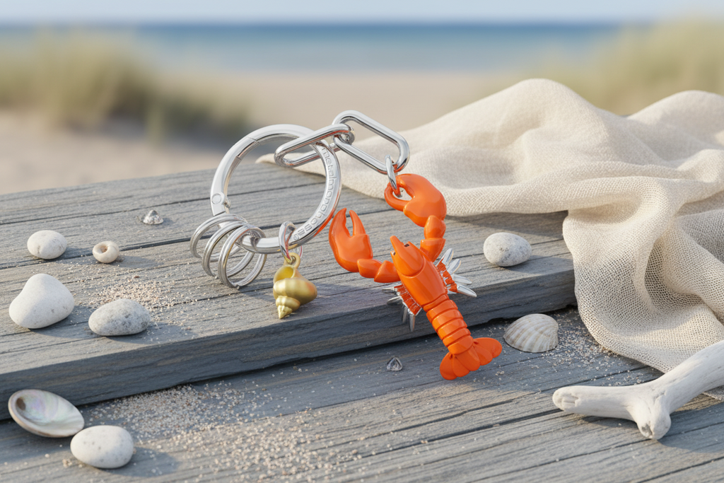 Porte-clés charms Homard