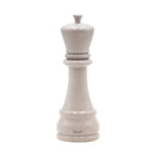 Moulin à épices «Chess» Roi en hêtre blanc laqué brillant
