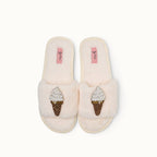 Paar Eiscreme-Schuh-Anstecknadeln