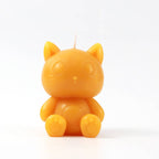Bougie Chat Jaune