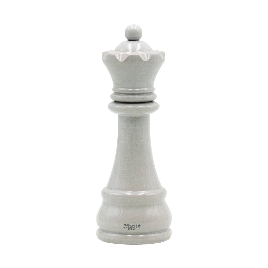 Moulin à épices "Chess" Regina en hêtre laqué blanc brillant