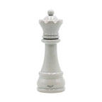 Moulin à épices "Chess" Regina en hêtre laqué blanc brillant
