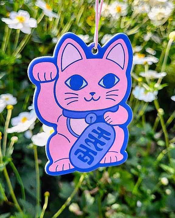 Désodorisant Chat Chanceux – Parfum Sakura