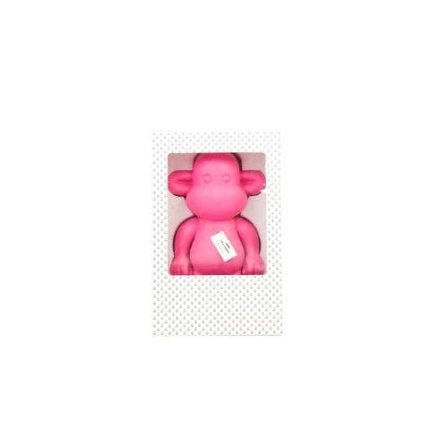 Ornement - Figurine Singe 'La Légende' - Résine de poly - Rose - 20,5x13,5x35cm | Designproducten en originele cadeaus