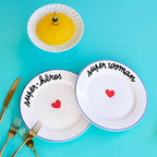 Assiette La Famille S’éclate - Super-Héros