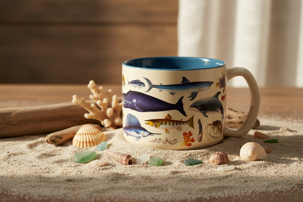 Mug Zoologie Marine 440 ml | Design e regali originali