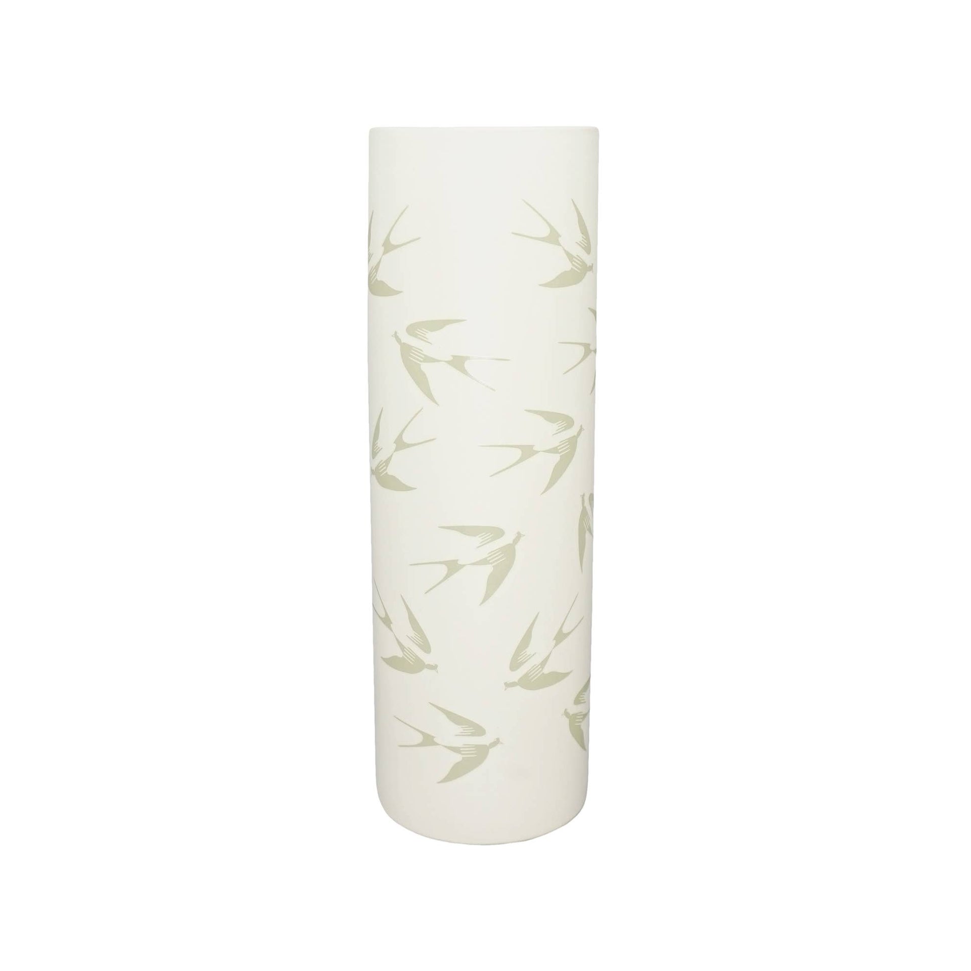 RSPB Tube Vase - Swallows