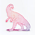 Sticker Dinosaure Labyrinthe | Designproducten en originele cadeaus