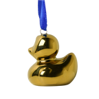 Décoration de Noël en forme de Canard Doré | Designproducten en originele cadeaus