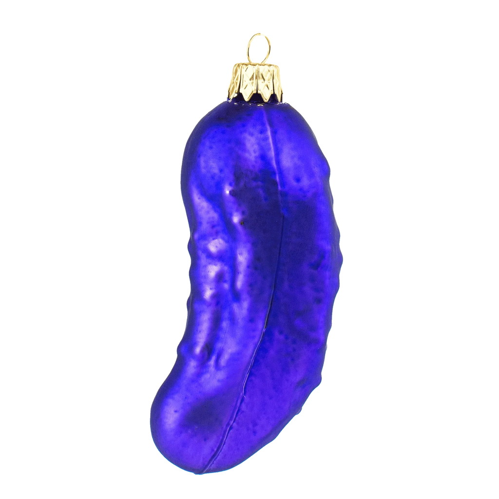 boule de noel cornichon bleu donkey