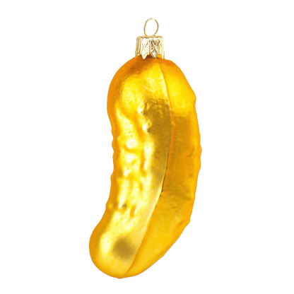 boule de noel cornichon jaune donkey