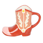 Mug en Forme de Botte de Cowboy – Rose | Design-lahjat ja sisustustuotteet