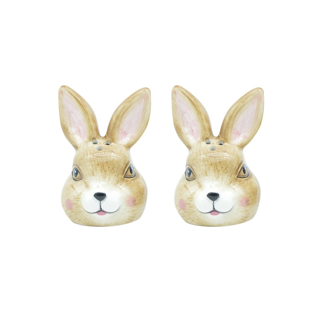 Salt and Pepper Bunny Heads