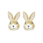 Salt and Pepper Bunny Heads