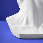 Table d'appoint David, Blanc Magnésie, 53 x 46 x 53 cm